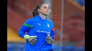 Laura Giuliani Profilo e valore di mercato del portiere dellItalia femminile [upl. by Ellehcil]