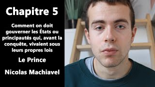 Chapitre 5  Le Prince de Machiavel [upl. by Zelig911]