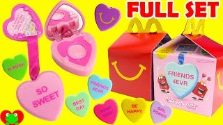 2017 Sweethearts Clip Gloss Lip Balms McDonalds Happy Meal Toys Full Set [upl. by Lara20]