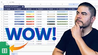Tablas en Google Sheets ¡Esto no me lo esperaba [upl. by Resneps]