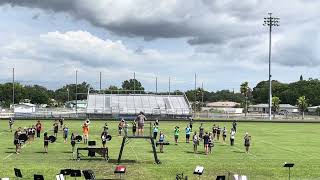 Hollins High Royal Regiment 2023  band camp exhibition [upl. by Cathi]