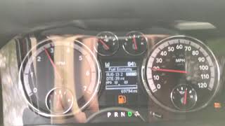 2011 ram 1500 060 HemiFever 93 Tune [upl. by Eceinehs]