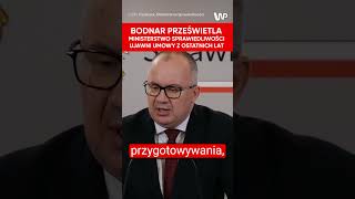 Bodnar prześwietla Fundusz Sprawiedliwości Ujawni wszystkie umowy ministerstwa [upl. by Tana]