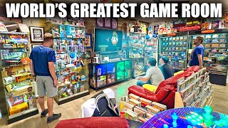 Exploring the WORLDS GREATEST VIDEO GAME ROOM [upl. by Ternan]