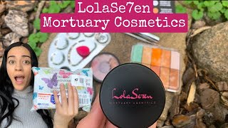 LOLASE7EN MORTUARY COSMETICS [upl. by Aeslahc]