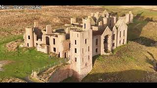 New Slains castle drone footage djimini4pro [upl. by Aicitel]