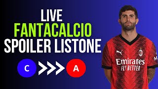 LIVE FANTACALCIO Spoiler Listone  Guida all’Asta del Fantacalcio 202425 [upl. by Andree]