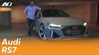 Audi RS7  Lo más cercano a un avión en tierra  Reseña [upl. by Einiffit]