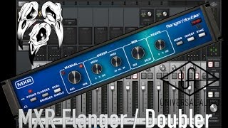 MXR Flanger  Doubler UA Plugin [upl. by Sairahcaz627]