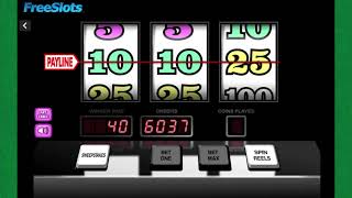 Freeslots Bonus Land slot machine bonus mode [upl. by Kriste]