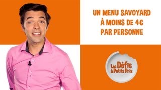 Un menu savoyard à moins de 4€ par personne [upl. by Hallsy]