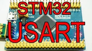 STM32 USART transmit and receive messages [upl. by Melessa]