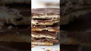 SALTINE TOFFEE BARK [upl. by Assiar183]