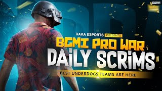 BGIS SCRIMS PRIZE POOL 10400 INR  BGIS PRACTICE SCRIMS LIVE  ORGANIZED BY RAKA ESPORTS [upl. by Arimihc514]