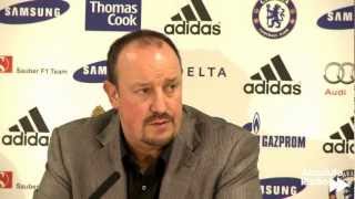 Rafa Benitez on clearing of Clattenburg [upl. by Eseerehc447]