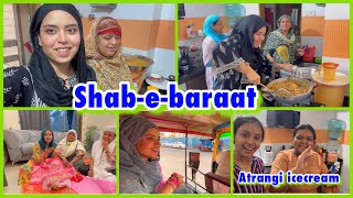 Shabebaraat vlog 2022  yeh halwa nahi asaan 🙈  ibrahim family vlogs [upl. by Yecaw949]