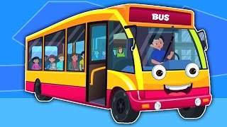 Ruote sul bus  filastrocche  canzone per bambini  Nursery Rhymes For Kids  Wheels on the Bus [upl. by Kcirderf129]