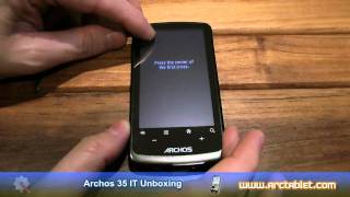 Archos 35 IT Unboxing [upl. by Eadahs]