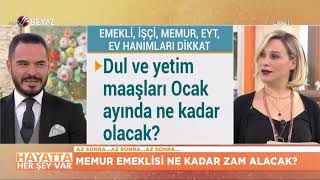 Dul ve yetim maaşları Ocak ayında ne kadar olacak [upl. by Mercie]