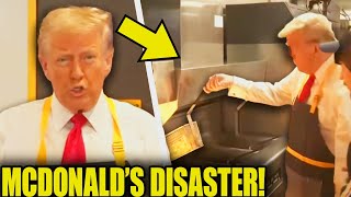 Trump’s McDonald’s Stunt INSTANTLY BACKFIRES IN WORST WAY [upl. by Enailil]