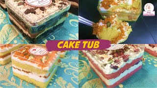 How to Make a Stunning Cake Tub StepbyStep Tutorial [upl. by Ddarb]