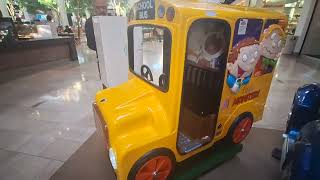 Jolly Roger Little Monsters School Bus kiddie ride Eletech Refurb [upl. by Ahsiea]