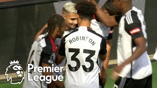 Andreas Pereira gives Fulham surprise early lead against Arsenal  Premier League  NBC Sports [upl. by Farron95]