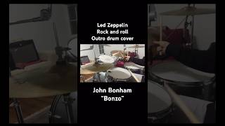 Rock and Roll Led Zeppelin Outro DRUM COVER John Bonham [upl. by Klimesh311]