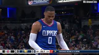 Russell Westbrook 10 pts 4 reb 5 ast vs Indiana Pacers  20231218 [upl. by Nahtam]