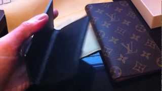 Louis Vuitton Monogram Porte Valeurs Wallet Review HD [upl. by Ainomar]