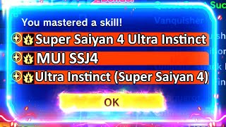 NEW SUPER SAIYAN 4 ULTRA INSTINCT AWOKEN SKILL IN DRAGON BALL XENOVERSE 2 [upl. by Mingche949]