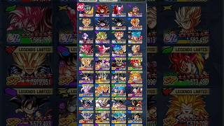 UNLOCK ALL CHARACTERS🔥  Dragon Ball Legends dragonball shorts ytshorts [upl. by Relly82]