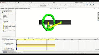 Slider Crank Mechanism solidworks mechanicalengineering caddesign mechanicaldesign [upl. by Giguere223]