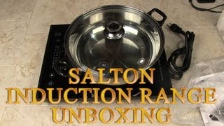 UNBOXING Salton Portable Induction Cooker Unboxing [upl. by Yettie]