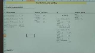 How To Compute Net Pay [upl. by Teteak]