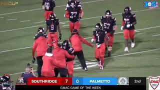 Samuel Coleman 85 yard TD for SouthRidge [upl. by Sorkin923]