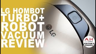 LG HomBot Turbo Review CR5765GD Robot Vacuum and Smart Home Guard [upl. by Nelia]