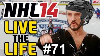 NHL 14 Live the Life ep 71 quotRound 3quot [upl. by Adnohsirk]