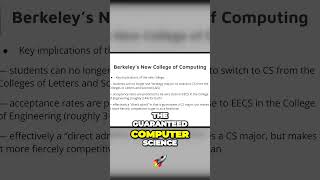 UC Berkeley New Direct Admit Computer Science College 2024 College Admission Tips collegeprep [upl. by Vharat]