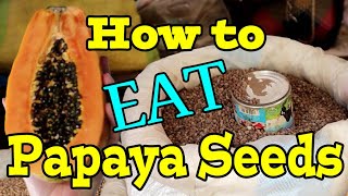 You Can Eat PAPAYA SEEDS  Weird Fruit Explorer Ep 358 [upl. by Yeldahc]