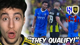 CREEPY FIGHT 😱   Al Hilal VS Al Ittihad 🔥 VIDEO REACTION [upl. by Ellehctim]