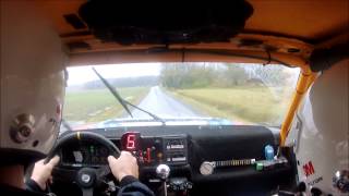 Lancia Integrale Delta HF Rikspokalen 2012 ss1 WRC Onboard 16v JanOlof Marklund Mikael Ericsson [upl. by Notsirk]