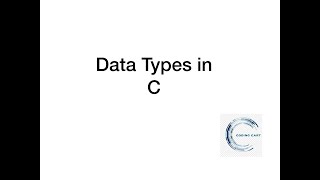 Different Data Types in C [upl. by Ambrosi]