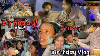 My Birthday vlog 🎂🥳 Birthday celebration 🎉  2024  V Video Present [upl. by Kcirej]