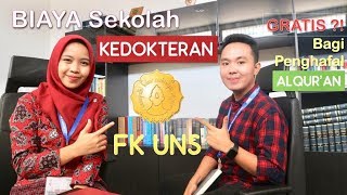 Biaya Kuliah KEDOKTERAN UNS  BEASISWA Penghafal Alquran  Aprelea Noni [upl. by Sarkaria]