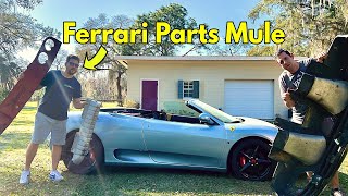 How Becoming a Parts Mule Saved SamCrac 1000s on his Ferrari Rebuild [upl. by Winson]