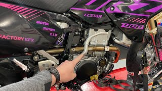 DRZ400SM Kickstart Full Install [upl. by Alaster818]