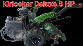 Kirloskar Deluxe 8hp price Back rotary power tiller price back rotary power weeder [upl. by Nylyak]