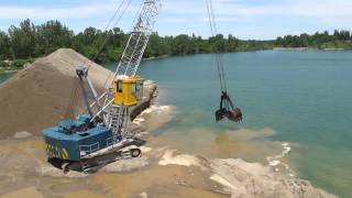 PLM 65LR dredging in Michigan [upl. by Aiz]