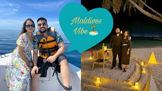 Maldives Moment Part 1  Bits Of Our Honeymoon In Maldives [upl. by Wertheimer497]